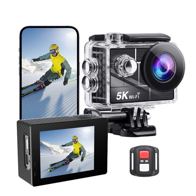 5k Hd 720P Waterproof Dv Action Camera 48 Mp Mini Wireless Portable Digital Wifi Camera D Action 4K