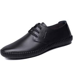 Nuove piccole scarpe da guida con suola morbida in pelle One-step, scarpe con piselli in pelle morbida in PU, scarpe Casual alla moda da <span class=keywords><strong>uomo</strong></span> - Product Image 1