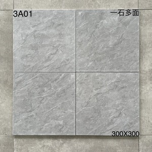 Piastrella in Ceramica Effetto Marmo 300x300 per Cucina e Bagno, Stile Antico, Antiscivolo, Finitura Opaca, Adatta per Balconi e <span class=keywords><strong>Pavimenti</strong></span> in Cemento - Product Image 2