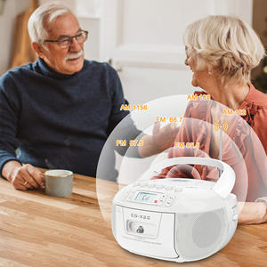 Reproductor <span class=keywords><strong>de</strong></span> <span class=keywords><strong>CD</strong></span> Portátil con <span class=keywords><strong>Lector</strong></span> <span class=keywords><strong>de</strong></span> Tarjetas USB y SD, Reproducción <span class=keywords><strong>de</strong></span> <span class=keywords><strong>MP3</strong></span>, Función BT, Radio FM, Blanco - Product Image 5