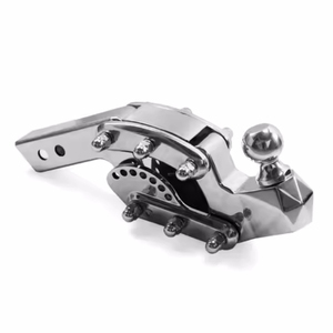 GO TRAILER <span class=keywords><strong>Enganche</strong></span> de <span class=keywords><strong>Remolque</strong></span> Rogue con Bola de 2" / 50mm, Ajustable de Elevación/Descenso, de Acero Inoxidable, para Trabajo Pesado, 10000lbs - Product Image 1