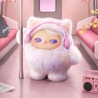 POPMART PUCKY Серия «Сегодня закрыто» Плюшевая фигурка из ПВХ, масштаб 1/6, подвеска, брелок, игрушка-шарм для сумки, коллекционная, со звуком