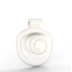 Juguetes Sexuales, Jaula de <span class=keywords><strong>Castidad</strong></span> Negativa para Hombres, Jaula de <span class=keywords><strong>Castidad</strong></span> Masculina con <span class=keywords><strong>Candado</strong></span>, para Penetración Profunda y Garganta Profunda - Product Image 3