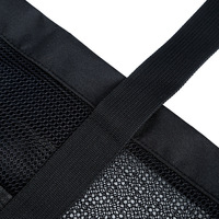 Sacs de plage multifonctionnels en maille pour l'automne et le printemps, toutes saisons, grande capacité, fermeture ouverte, style anglais, sacs fourre-tout pour les vacances et la piscine