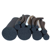 Bandes rondes en mousse EPDM en stock, bandes en éponge de caoutchouc silicone, résistantes aux hautes températures, 10 mm, 15 mm, 20 mm.