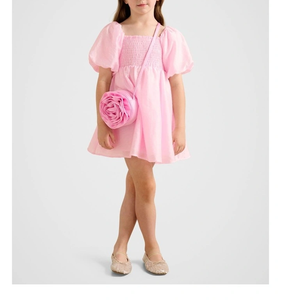 Vestido de Verano Bonito y Elegante para Niñas, Confeccionado en Material de Algodón Suave con Elementos Decorativos, Ideal para Jugar - Product Image 5