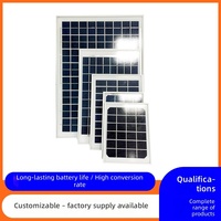 Système de production d'énergie solaire 50W 60W 80W 100W Panneaux solaires Panneaux photovoltaïques haute puissance 15% d'efficacité Modèle Zhejiang 100