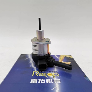 387-9886 3879886 1G772-60012 Électrovanne d'arrêt 12V pour excavatrice E307E 908H2 V3300 - Product Image 3