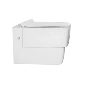 Fabricant personnalisé vente en gros belle qualité maison hôtel toilettes murales en céramique blanche toilette suspendue pour salle de bain - Product Image 4