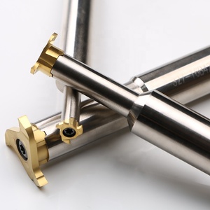 Cacbua T Khe Phay Cutter Tungsten Thép <span class=keywords><strong>End</strong></span> Mills <span class=keywords><strong>CNC</strong></span> Cutter Công Cụ Công Cụ CoroMill 327 Cho Sanvik - Product Image 5