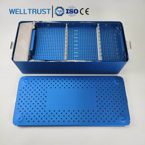 กล่องฆ่าเชื้อสำหรับเครื่องมือผ่าตัดกระดูกและข้อทางการแพทย์ทำจากสแตนเลส ขายดี สำหรับตะปูตรึงกระดูกต้นขา - Product Image 4