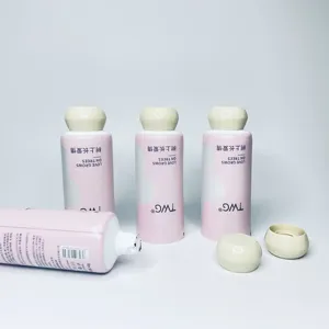 Tubo di pulizia per il corpo tubo di imballaggio cosmetico vuoto per shampoo tubo morbido crema per le mani lozione di plastica