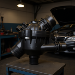 Termostato de motor Bmw 3.0 L6 para 128i 323i 325i 328i XDrive 330i 330xi 525i 528i 530i X3 Z4, pieza de repuesto nueva - Product Image 2