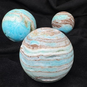 7-8cm sphère de guérison décoration de la maison boule de cristal minéral bleu blanc pierre précieuse cristal artisanat cadeaux hémimorphite sphère - Product Image 4