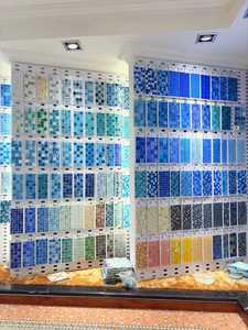 Mosaicos de Vidrio Iridiscentes de 300x300mm, Diseño Moderno para Baño, Piscina, Dormitorio, Cocina, Hotel, Uso en Paredes Interiores - Product Image 2