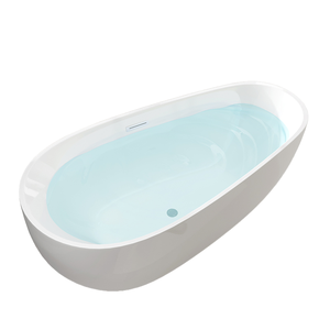 Baignoire en acrylique moderne de luxe Baignoire <span class=keywords><strong>inclinable</strong></span> autoportante pour la maison ou la villa Hôtel Centre de bien-être Utilisation Vente directe d'usine - Product Image 1