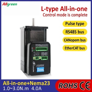 ตัวควบคุมมอเตอร์สเต็ปเปอร์ 36V 4A 1000PPR 1/2/3N.m แบบ 2 เฟส Nema23 วงจรปิด พร้อมไดรเวอร์มอเตอร์สเต็ปเปอร์ในตัว สำหรับพลังงานใหม่ - Product Image 2
