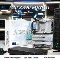Pour MSI MPG Z890 Edge TI WiFi Ultra série 2 Intel Core Gaming carte mère de bureau LGA 1851 DDR5 ATX quatre canaux de mémoire 256GB