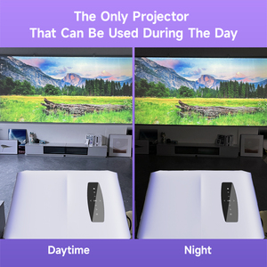 Sẵn sàng vận chuyển xách tay chiếu LED chiếu Wifi điện thoại thông minh thông minh TV chiếu - Product Image 2