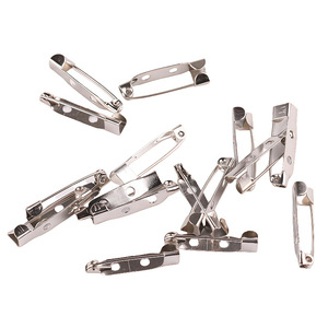Épingles de sûreté métalliques pour accessoires vestimentaires, usage général, finition plaquée, motif quadrilatère octogonal en meander, collection Printemps 2025 - Product Image 1