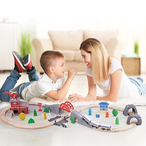 <span class=keywords><strong>2025</strong></span> Trẻ Em Mới Giáo Dục Chơi Tự Làm Train Đường Sắt Theo Dõi Bằng Gỗ Train Set Đồ Chơi Cho Trẻ Em Train Đồ Chơi - Product Image 2