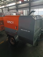 Nouvelle marque Zega, petit compresseur d'air à vis diesel portable 7 bars, prix d'usine, compresseur d'air diesel mobile pour mine
