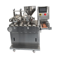 Machine de remplissage et de scellage automatique de tubes de crème pour les mains pneumatique de haute précision et bon marché avec roulement
