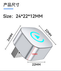 อะแดปเตอร์ CarPlay & Android Auto ไร้สาย 2 in 1 แบบพกพา เสียบและใช้งานได้ทันที พร้อมการรับประกัน 1 ปี สำหรับ CarPlay แบบมีสายจากโรงงาน - Product Image 3