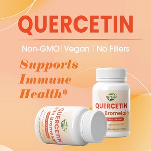 Suplementos Herbales de Quercetina en Cápsulas con Bromelina, Venta Caliente OEM ODM - Product Image 4