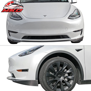 Alerón Delantero para Tesla Model Y 2020-2025, Estilo IKON, Fibra de Carbono, Spoiler Inferior, Kit de Carrocería de Alta Calidad - Product Image 6
