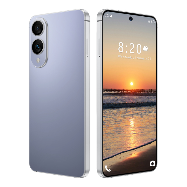 Hot-Selling High Quality S25 Edge Octa Core Android 14 HD 108MP Unlocked Face ID 5G CDMA/LTE Dual SIM French/Spanish English 65W