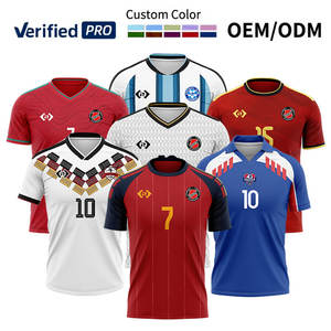 NOUVEAU 2026 Maillot de football d'équipe <span class=keywords><strong>nationale</strong></span> personnalisé de haute qualité pour adultes et enfants, maillot de football mondial, impression numérique, <span class=keywords><strong>uniforme</strong></span> de football - Product Image 1