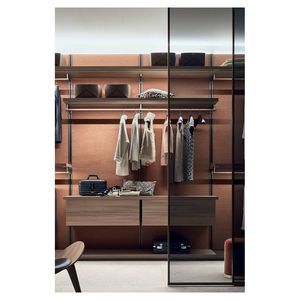 Hochwertiger <span class=keywords><strong>Cavio</strong></span> Begehbarer Kleiderschrank Zeitgenössischer Stil Holz mit Schubladen Moderner Aufbewahrungsschrank Einbauschrank - Product Image 4