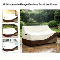 Housse de canapé d'extérieur multi-scénarios, housse de mobilier d'extérieur multi-scénarios, imperméable, protection UV, personnalisable OEM/ODM