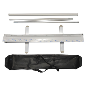 Tùy Chỉnh In Khuyến Mãi Bạc Nhôm Có Thể Thu Vào Cuộn Biểu Ngữ Đứng Trọng Lượng Nhẹ Thiết Kế Xách Tay Có Thể Điều Chỉnh Sử Dụng Thương Mại - Product Image 3