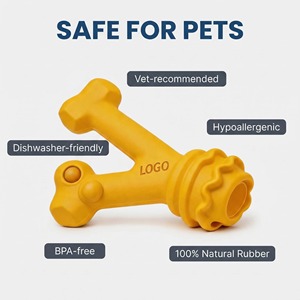 Juguetes para Perros de Caucho Natural Hechos a Medida - Hechos con Materiales No Tóxicos para un Juego Seguro y Divertido, Juguetes Masticables para Perros - Product Image 5