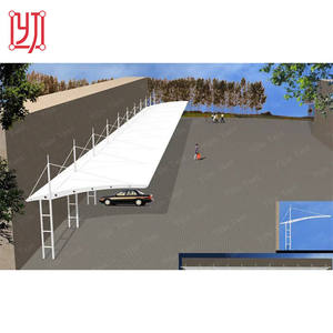 Abri de stationnement pour voitures en métal, auvent, tente, abri de stationnement pour voitures en acier à structure économique - Product Image 5