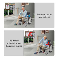 Système d'alerte de sortie de lit et de chaise-Moniteur sans fil avec coussinets de capteur de pression pour lit et chaise
