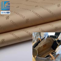 Tissu jacquard 100% polyester en gros, revêtement PU, personnalisation du logo pour les bagages, les sacs à main, les portefeuilles et la doublure de tente
