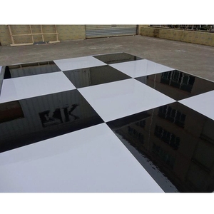 High quality portable black and white dance <b>floor</b> for wedding party - Product Image 1