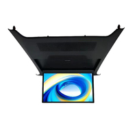 Monitor de Techo para Auto de 14 Pulgadas para el Nuevo Alphard Vellfire 40 2024 2025, Android 14, CPU de 8 Núcleos, TV para Asientos Traseros con Pantalla Táctil IPS