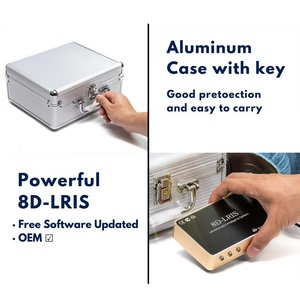 치료 기능을 갖춘 다국어 <span class=keywords><strong>8D</strong></span> Lris <span class=keywords><strong>NLS</strong></span> 신체 건강 분석기 - Product Image 4