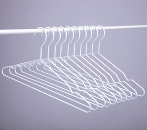 Offre Spéciale Vente en gros <span class=keywords><strong>Boutique</strong></span> Couleur naturelle Vêtement Cintre Vêtements personnalisés Blanc Cintres pour <span class=keywords><strong>Boutique</strong></span> Affichage - Product Image 1