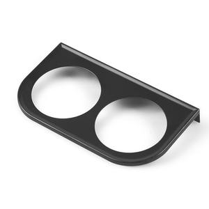 Base de Soporte Metálica de 2 Orificios para Modificación de Automóviles, Panel de Montaje de Doble Orificio de 52 mm, Kits de Panel de Marco de Tablero de 2-1/16 Pulgadas - Product Image 2