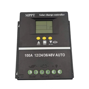 Tự động <span class=keywords><strong>MPPT</strong></span> PWM năng lượng mặt trời <span class=keywords><strong>CHARGE</strong></span> <span class=keywords><strong>CONTROLLER</strong></span> 100A 12V/24V 36V 48V 60A Battery Charger với màn hình LCD hiển thị & dual cổng USB - Product Image 2
