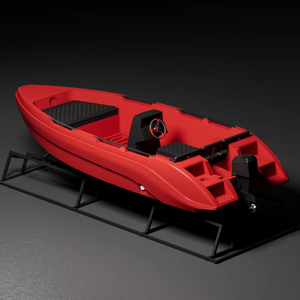 Bateau Rapide Certifié CE en PEHD <span class=keywords><strong>de</strong></span> 4,9 M, Bateau à Rames <span class=keywords><strong>7</strong></span> Places pour Croisière Rapide sur Lacs, Mers et Resorts - Product Image 4