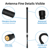 Antenne flexible en fibre de verre 915 MHz 10dBi IP67 étanche longue portée pour passerelle LoRa