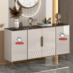 Tủ Để Bàn Màu Vàng Gắn Tường Đồ Nội Thất Gia Đình Sang Trọng Bằng Đá Phiến Sang Trọng Nhẹ Tủ Đựng Đồ Để Bàn - Product Image 2