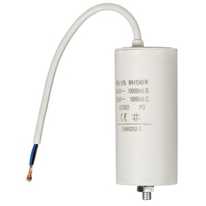 Condensateur 40µF 450V avec câble pour application de démarrage de moteur - Product Image 1