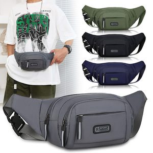 Men's Fanny Pack Nylon Waterproof Multi Functional Waist Bag For Everyday Use Spring 2025 - Product Image 1